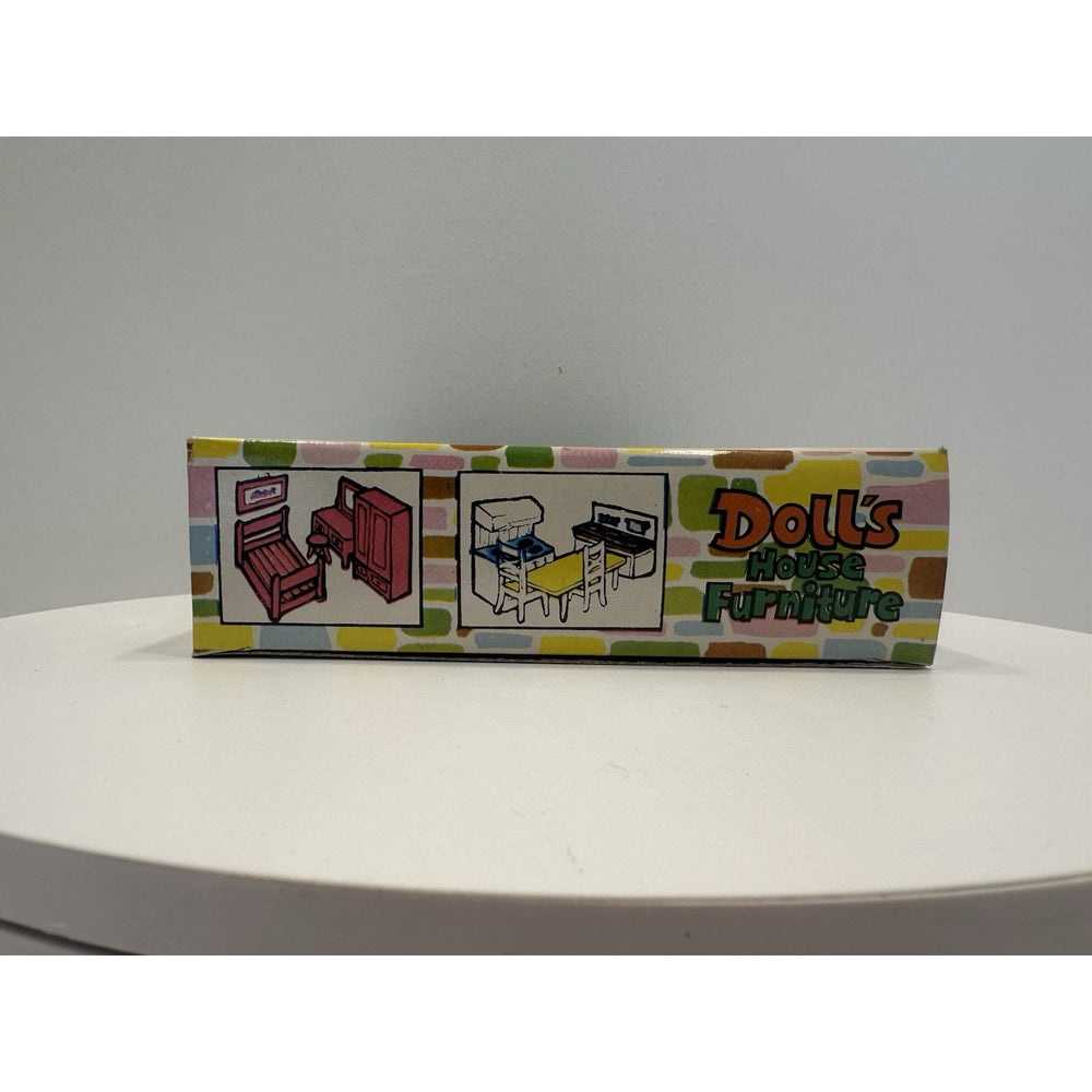 VINTAGE *NEW* 1970's Kitchen Dollhouse Furniture Set