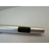 VINTAGE *NEW* 1960's Lady Sheaffer Brushed Steel Gold Accent Fountain Pen| Movie