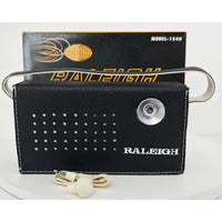 VINTAGE *NEW* 1960's Raleigh 15 Model 1540 Transistor AM Radio with Travel Case