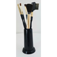 VINTAGE *NEW* 1970's Brush-n-Glow 6 Piece Cosmetic Set #6730 with Stand