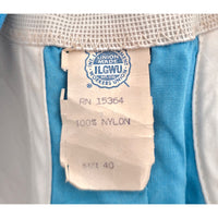 VINTAGE *NEW* 1960's ILGWU Light Blue 100% Jersey One Piece Swimsuit Size 44