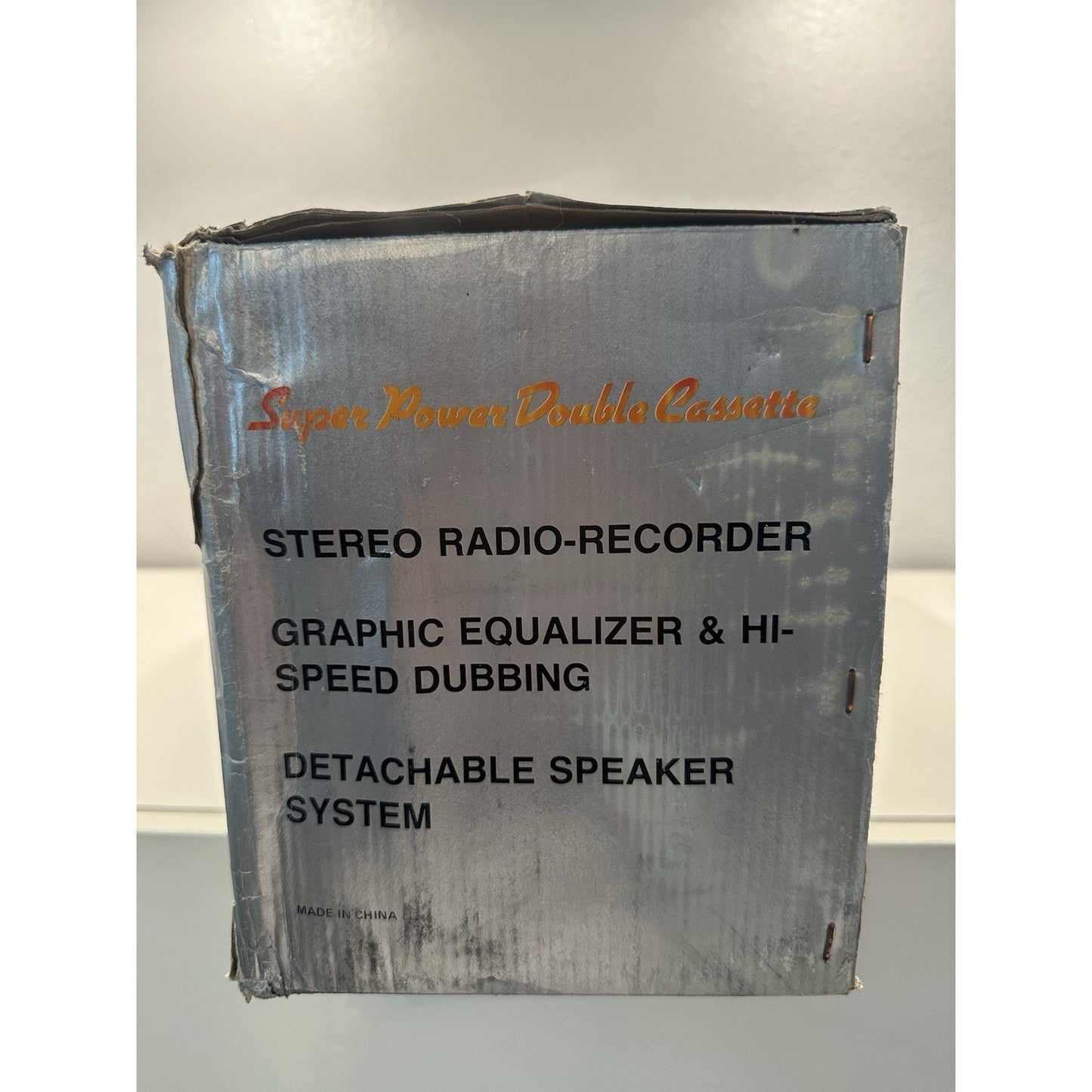 Needs Lovin' - VINTAGE 1980's Super Double Cassette AM/FM Boombox