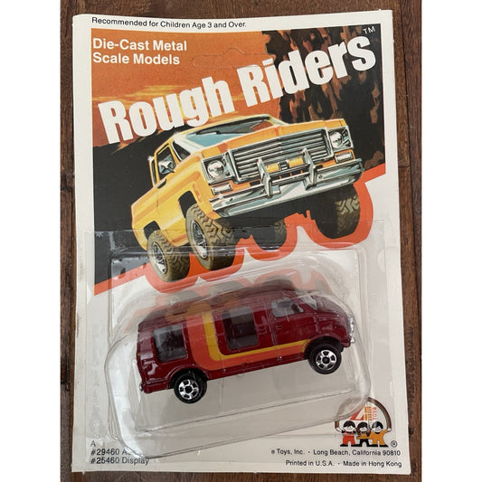 VINTAGE *NEW* 1980's Rough Riders Die Cast Metal Scale Candy Van