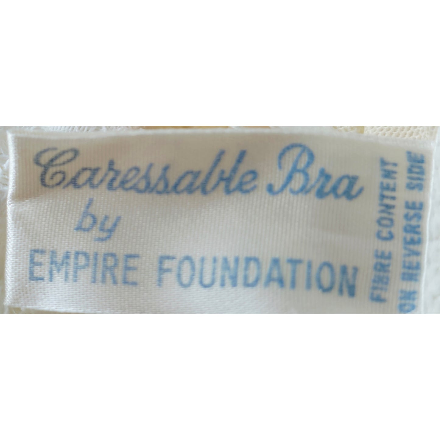 VINTAGE *NEW* 1960's Empire Foundation Women's Cream & Lace Panty w/Garter Size L