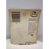 VINTAGE *NEW* 1975 Goody 7913 Contour Barrettes Pack of 4
