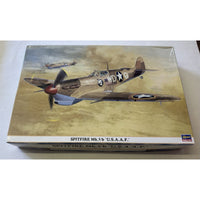VINTAGE *NEW* Hasegawa Spitfire Mk.Vb ' USAAF ' Fighter 1:48 Scale Model Kit