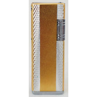 VINTAGE *NEW* 1950's Kron Imperial Yellow and Silver Lighter Japan