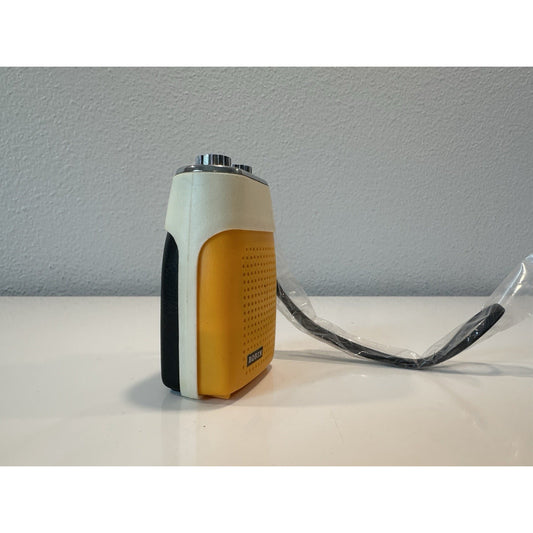 VINTAGE *NEW* ROBIN AIE-741 Black/Yellow Solid State Micro Transistor Radio