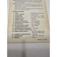 VINTAGE *NEW* 1970 AM/FM Cassette Car Stereo Japan