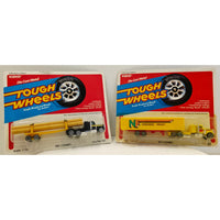 VINTAGE *NEW* 1981 Kidco Tough Wheels 1/100 Rig Combo Truck Bundle