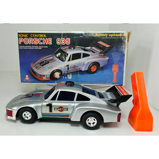 VINTAGE *NEW* 1979 Cobra Sonic Control Porsche 935 Battery Operated Toy Car