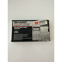 VINTAGE *NEW* SHARP EL-531A with Textbook Scientific Calculator