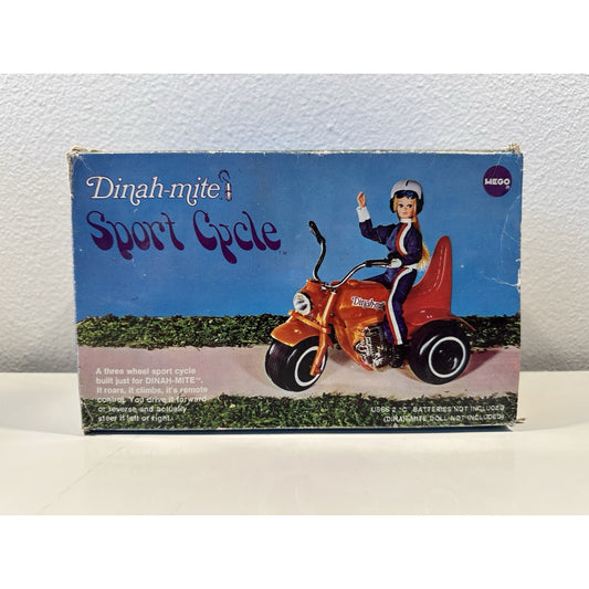 VINTAGE *NEW* 1973 MEGO Dinah-Mite Sport Cycle Toy