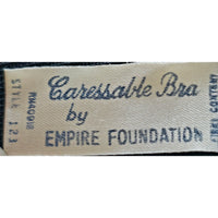 VINTAGE *NEW* 1960's Empire Foundation Women's Black Garter Belt Size 24 (Small)