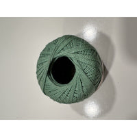 VINTAGE *NEW* Star Sillateen Sansil Crochet Knitting 102 Green 40-75 Yrds