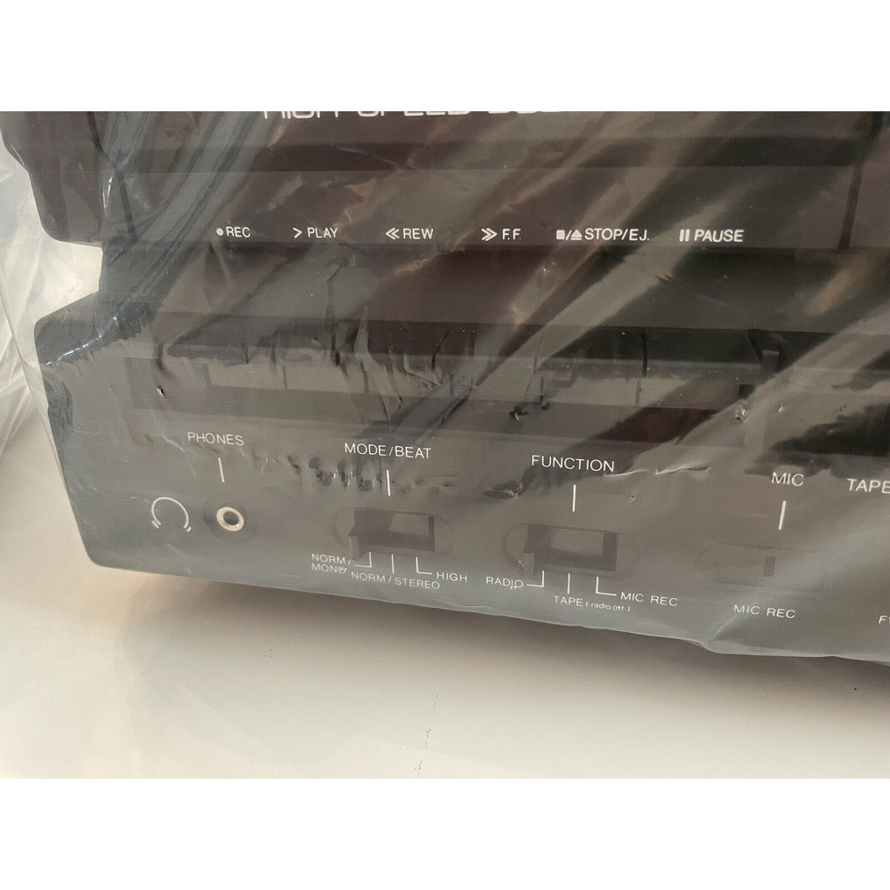 VINTAGE *NEW* 1980's General Sound # GS-2626 4-Band Dual Cassette Boombox