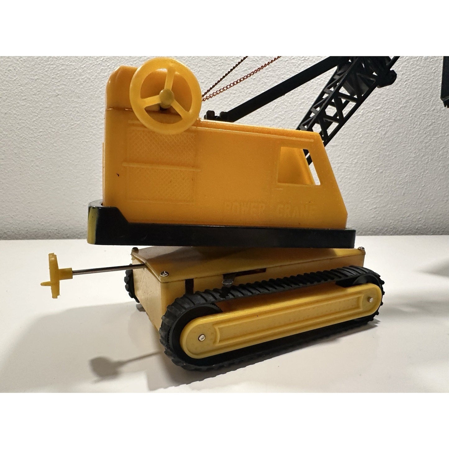 VINTAGE *NEW* 1972 Hercules Caterpillar Crane Battery Operated Toy