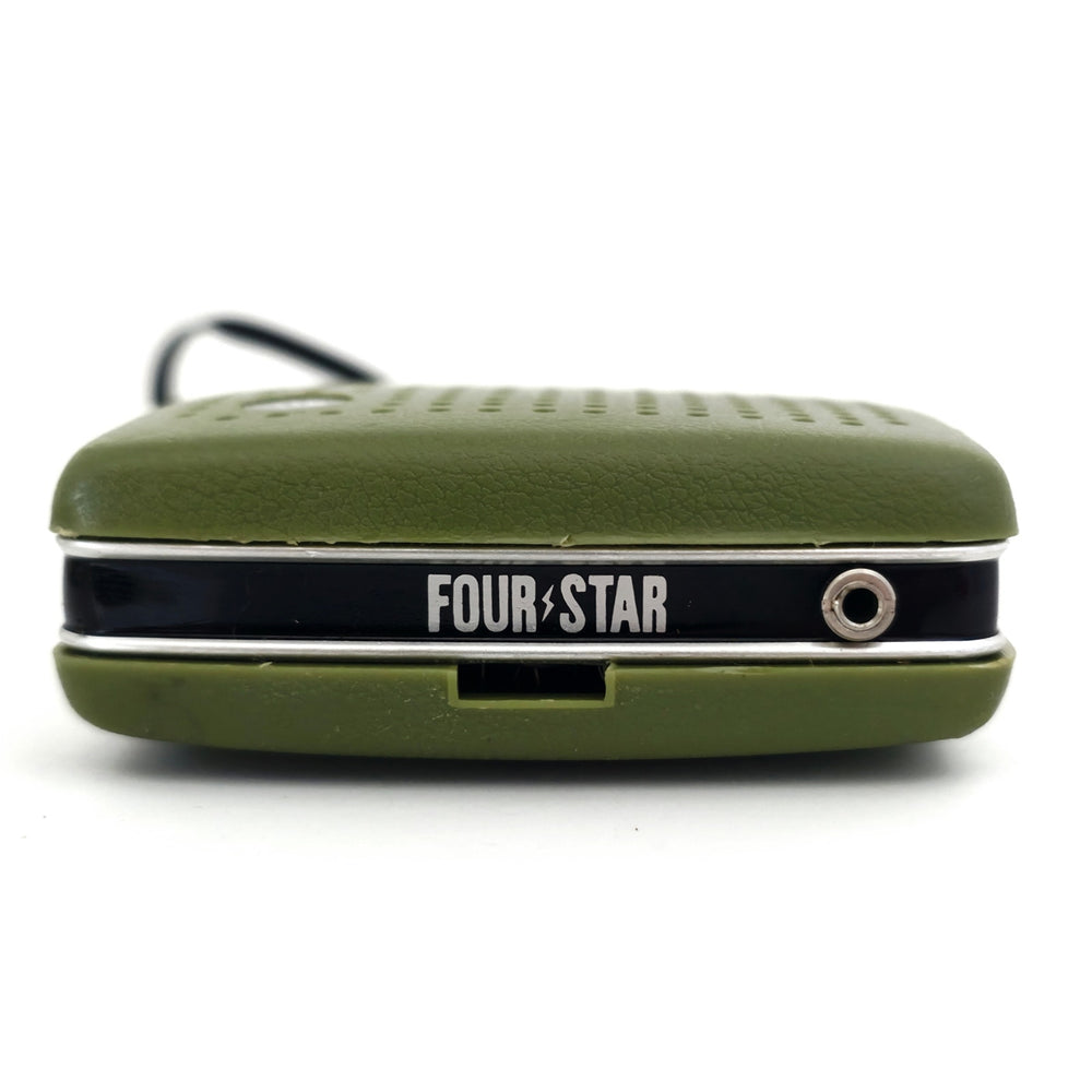 VINTAGE *NEW* 1970's Four Star FS-7 Green Solid State AM Transistor Radio