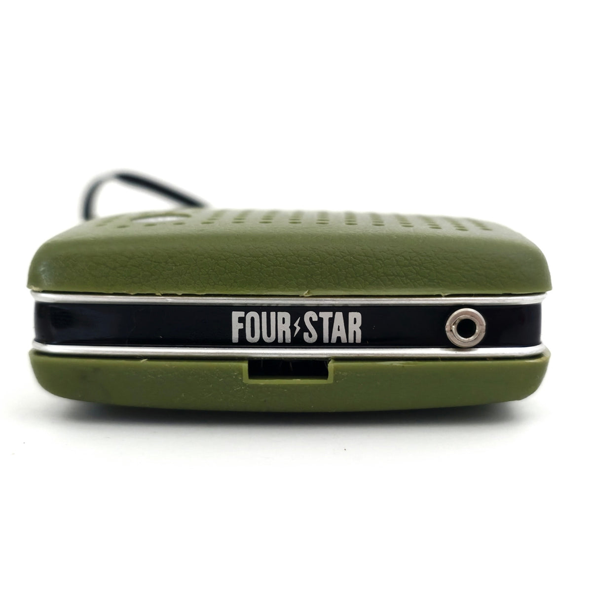 VINTAGE *NEW* 1970's Four Star FS-7 Green Solid State AM Transistor Radio