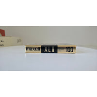 VINTAGE *NEW* 1980's Maxell XL II 100 Blank Audio Cassette Tape Sealed