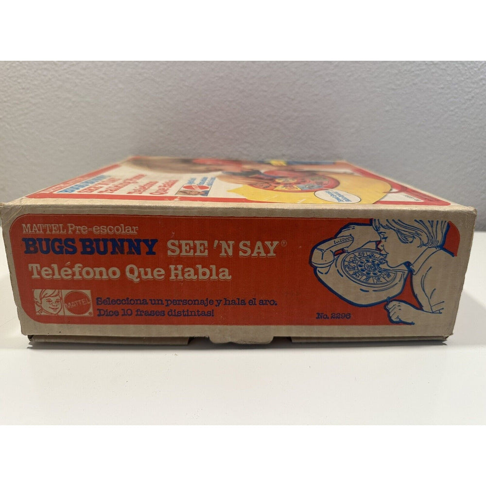 Needs Lovin' - VINTAGE 1970's Mattel See N’ Say Phone Pull String Toy