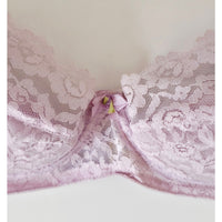 VINTAGE *NEW* 1960's Empire Foundation Women's Purple Lace Push-Up Bra Size 32A