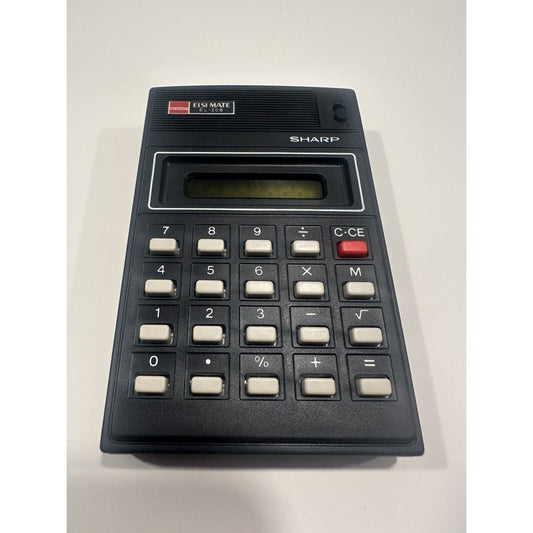 VINTAGE *NEW* Sharp Elsimate EL-206 Electronic Calculator