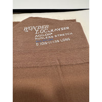 VINTAGE *NEW* Kayser Hosiery-Wonderloc Stretch-Debonair-Seamless-10.5-11.5L D X 3