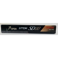 VINTAGE *NEW* 1980's TDK SD 110 High Bias Blank Audio Cassette Tape Sealed USA