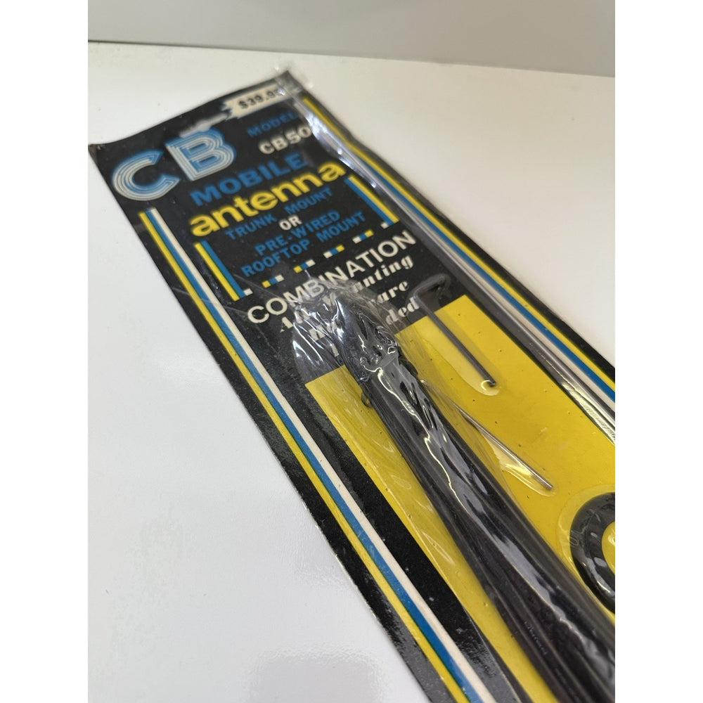 VINTAGE *NEW* 1970's CB50 Mobile Citizen Band Antenna Trunk/Pre-Wired