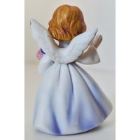 VINTAGE *NEW* 1960's November Girl Birthday Angel Figurine Porcelain 7C-42