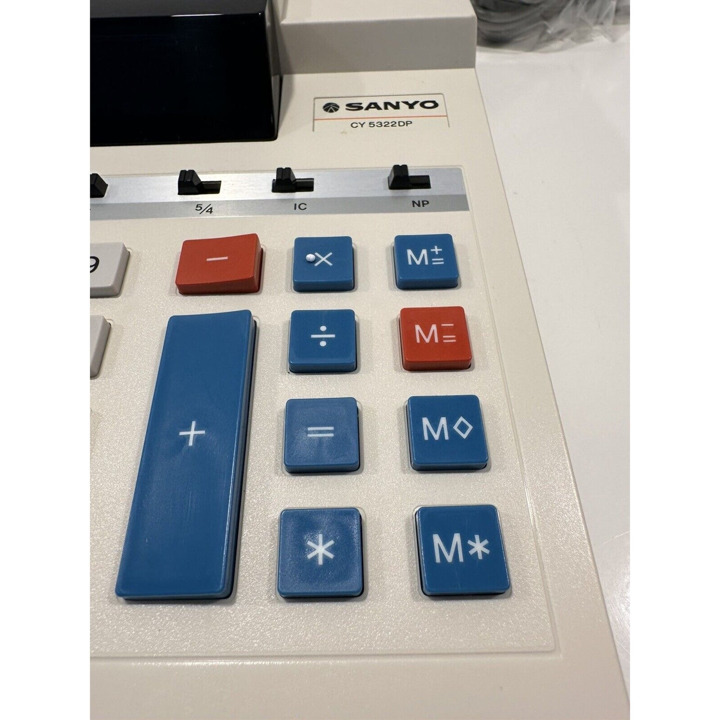 VINTAGE *NEW* Sanyo CY-5322DP Electronic Printing Calculator