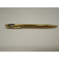 VINTAGE *NEW* 1970's Computrace Gold-Plated Pen W Built-In Digital Clock
