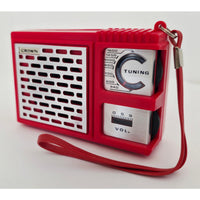 VINTAGE *NEW* 1960's Crown Transistor AM Pocket Radio British Design Hong Kong
