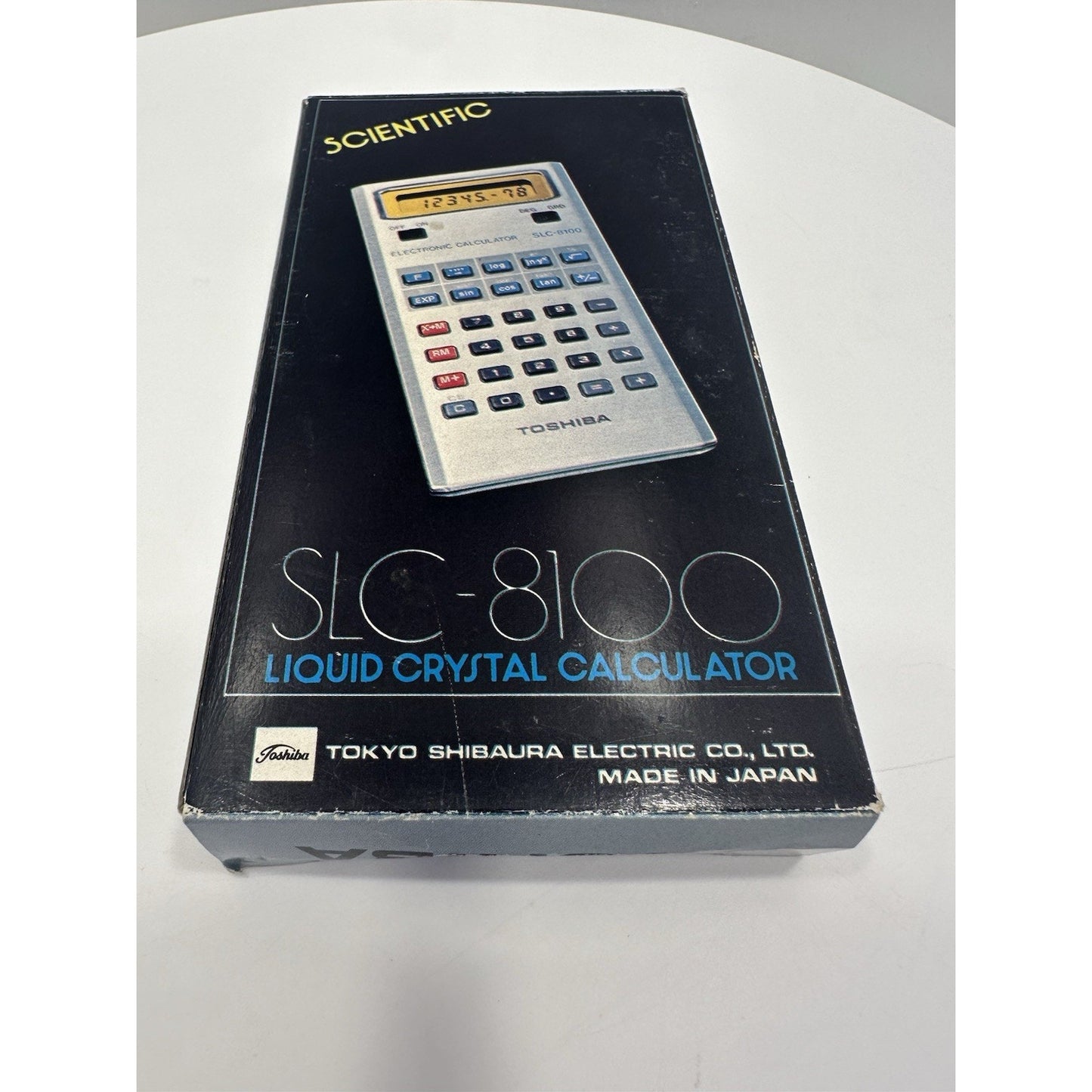 VINTAGE *NEW* 1970's Toshiba SLC-8100 Scientific Calculator Japan