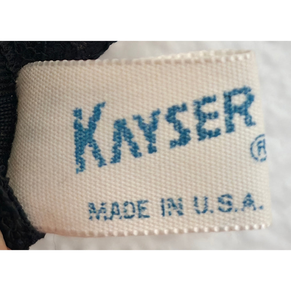 VINTAGE *NEW* 1960's Kayser Women's Black with Lace Slip Dress Size S