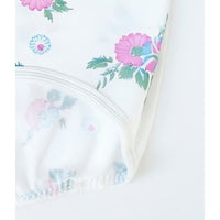 VINTAGE *NEW* 1960's Women's White Flower Print Panties Underwear Size 6 (M) USA