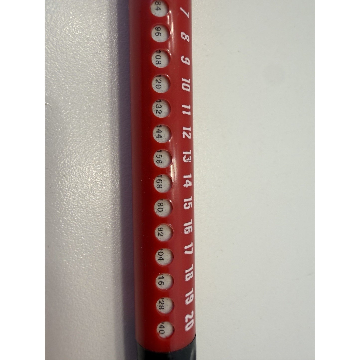 VINTAGE *NEW* 1960's Universal Manual Calculation Pen - Red