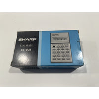 VINTAGE *NEW* 1979 Sharp EL-208 Elsi Mate Electronic Calculator