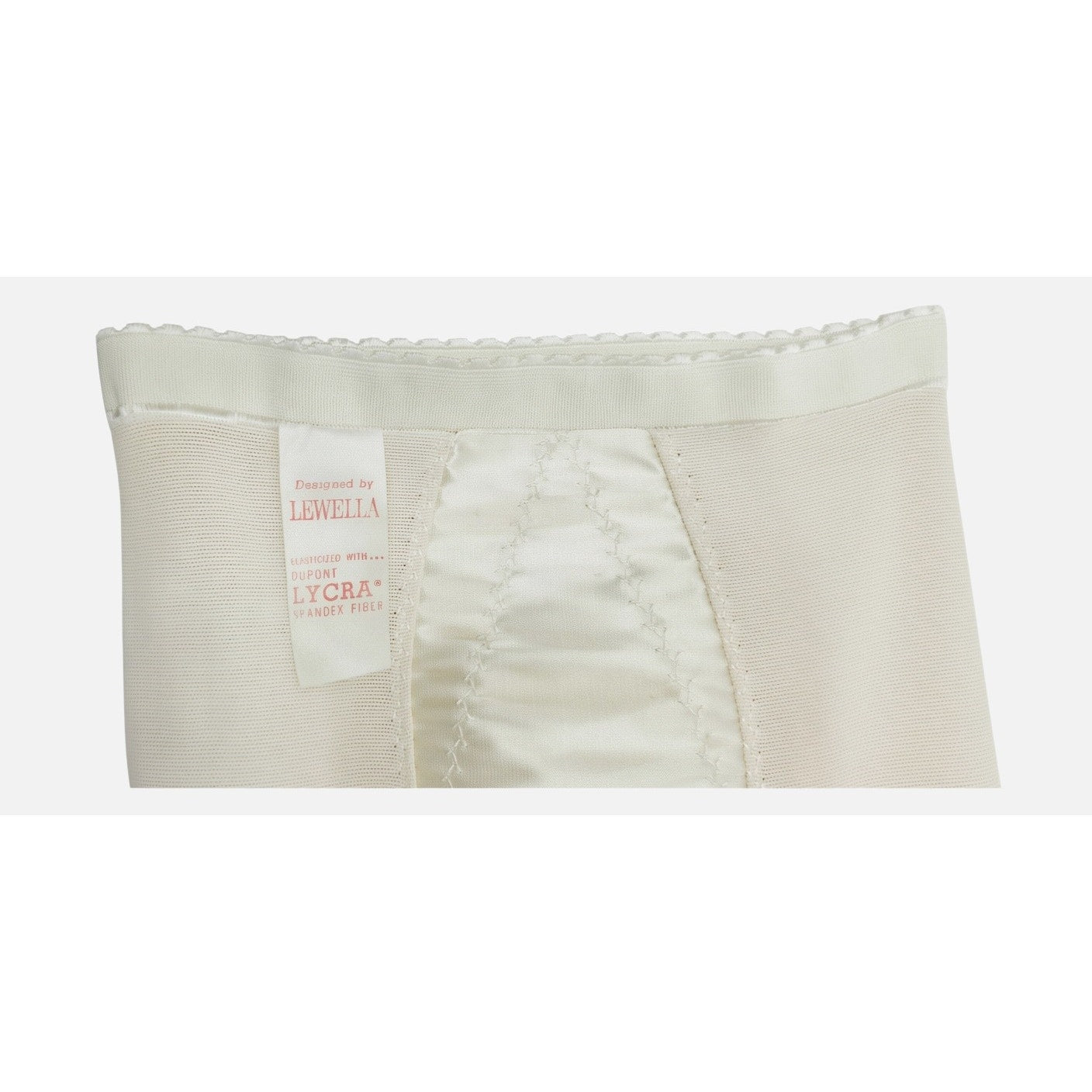VINTAGE *NEW* 1960's Lewella Women's Cream Girdle with Garters Size S
