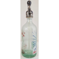 VINTAGE *PRISTINE* 1950's Art Thang Buenos Aires Seltzer Glass Bottle Argentina