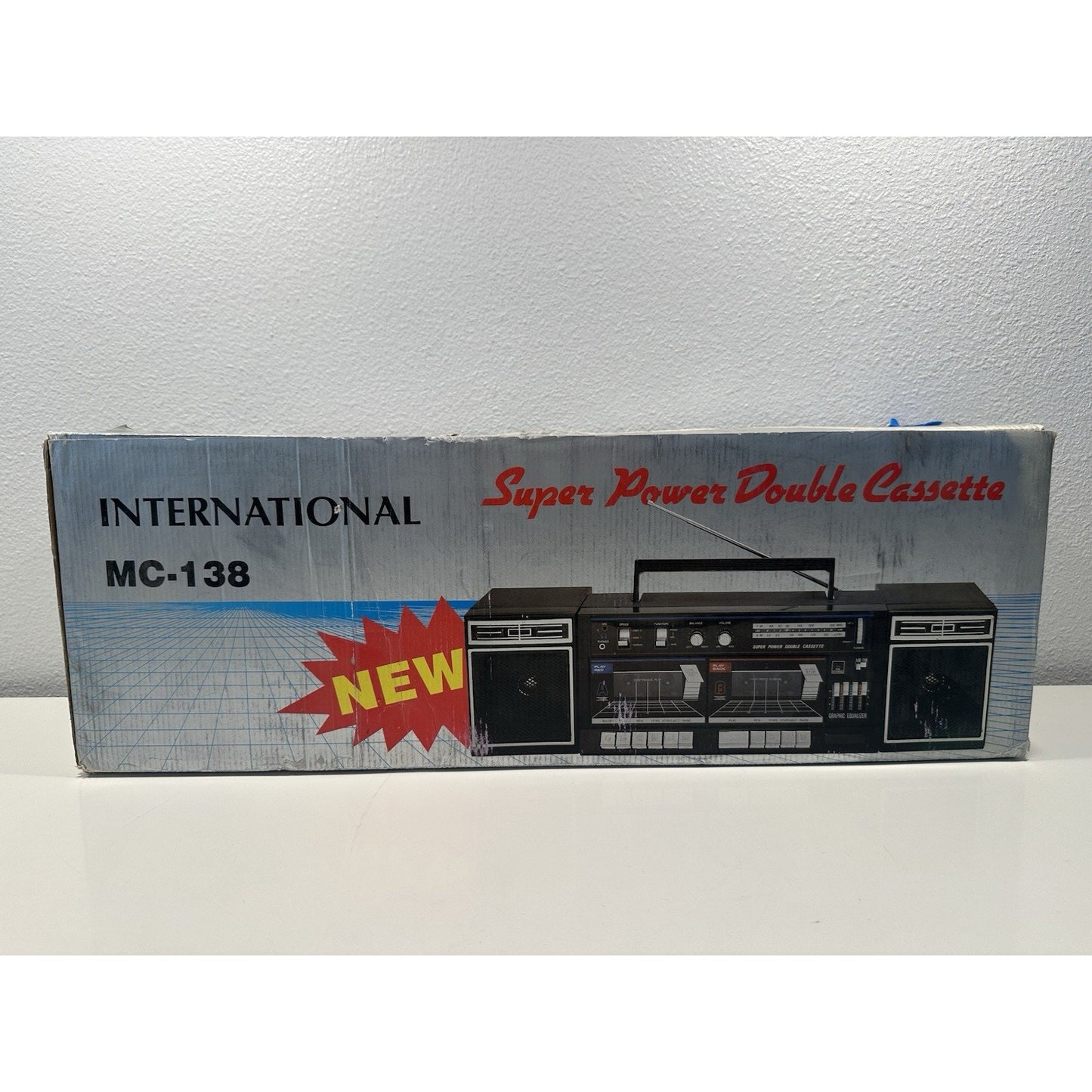 Needs Lovin' - VINTAGE 1980's Super Double Cassette AM/FM Boombox