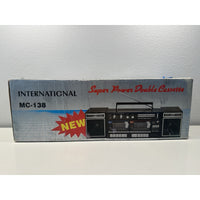 Needs Lovin' - VINTAGE 1980's Super Double Cassette AM/FM Boombox