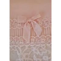 VINTAGE *NEW* 1960's Women's Light Pink Slip | Skirt w/White Lace Trim Size M