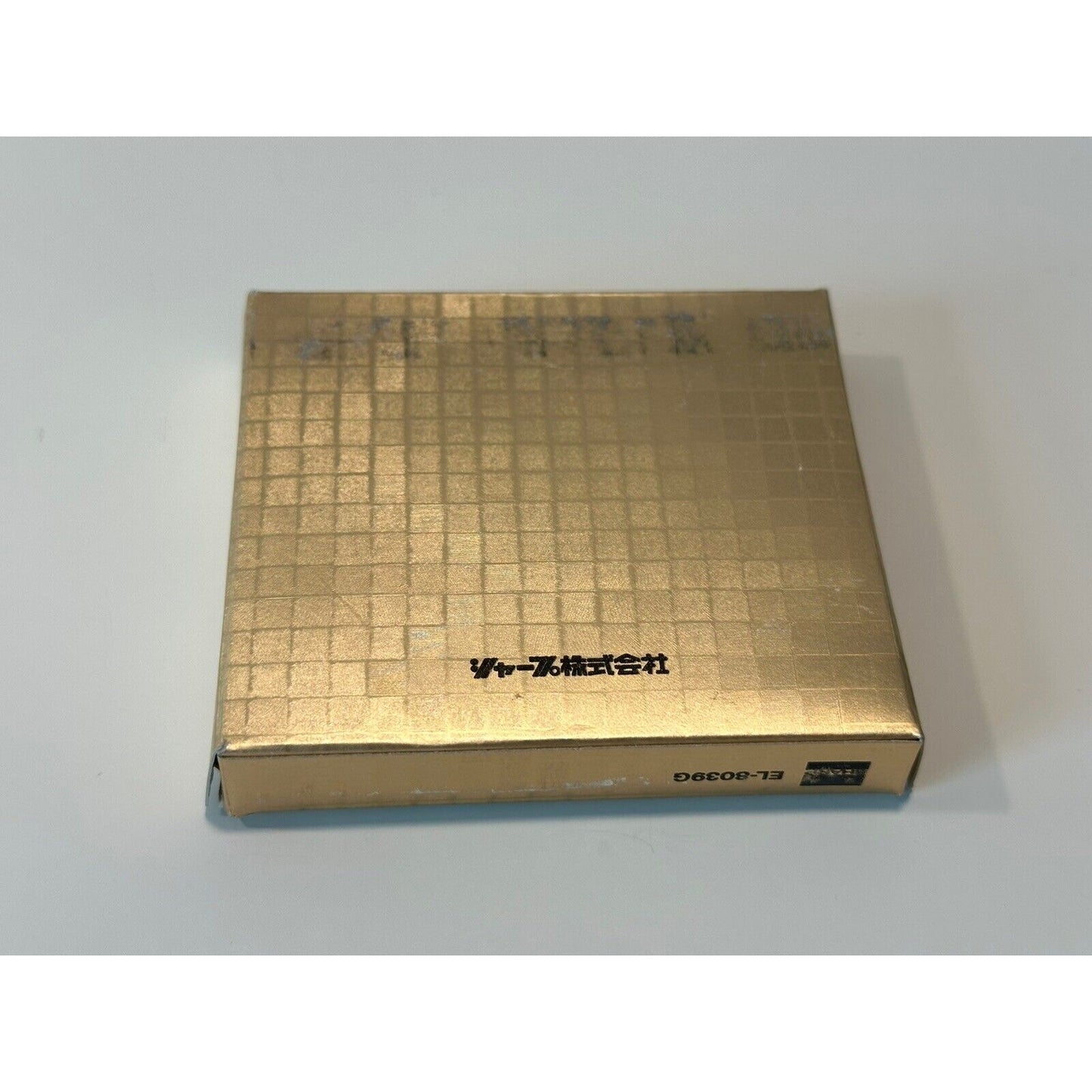 VINTAGE *NEW* Sharp EL-8039G Gold Flip Calculator Japan
