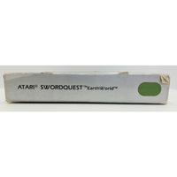 Atari 2600 1982 Swordquest Earthworld Game NOS Open Box Unsold Dealer Stock