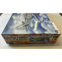 VINTAGE *NEW* Hasegawa Focke-Wulf Fw190D-9 The Fall Of The Reich 1/32 Model Kit