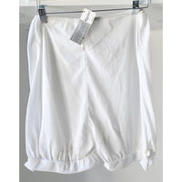 VINTAGE *NEW* 1960's Kayser Women's Crepset White Pantalette  100% Nylon Size 6