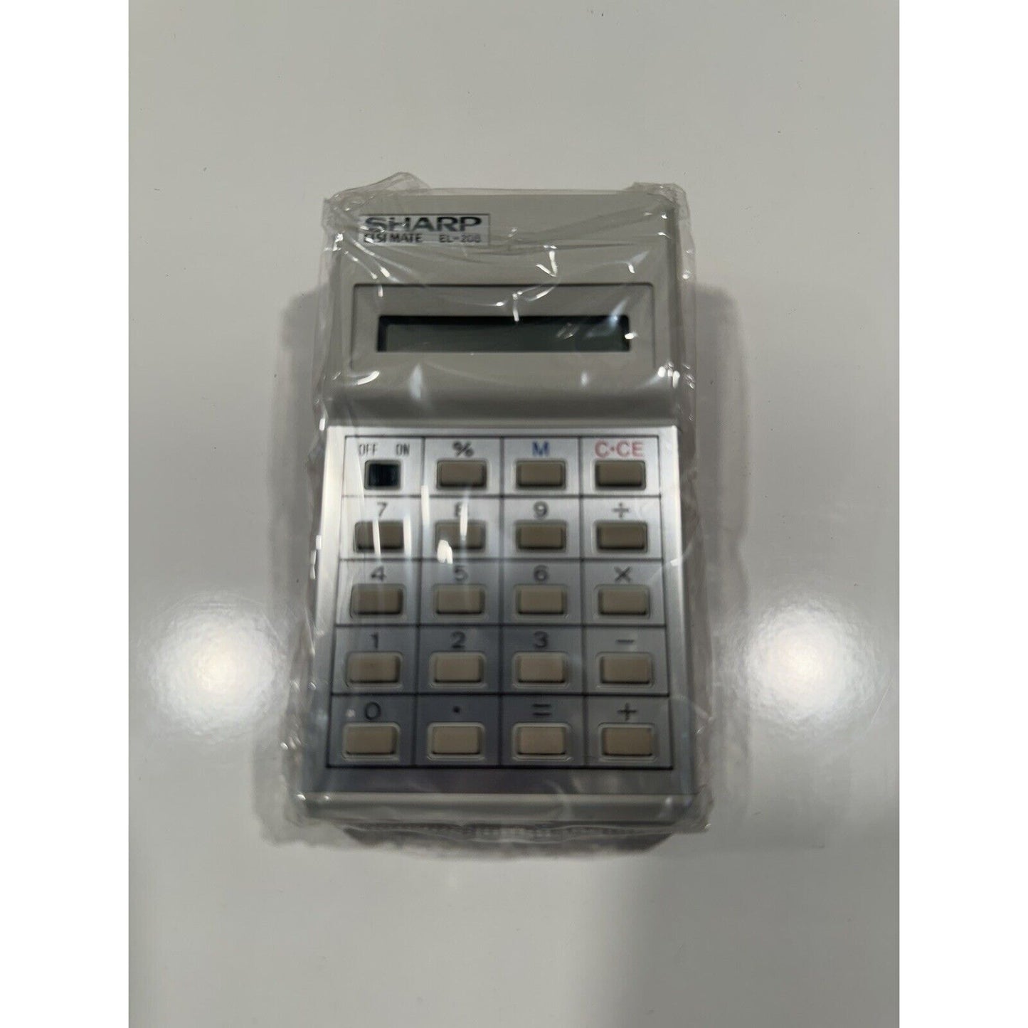 VINTAGE *NEW* Sharp EL-208 Elsi Mate Electronic Calculator