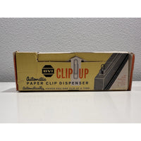 VINTAGE *NEW* 1970's BVI Automatic Paper Clip Dispenser w/Clips USA | Movie
